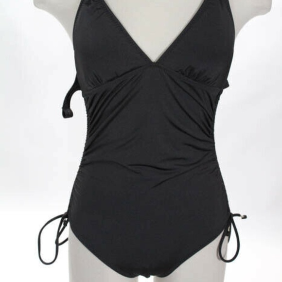 Athleta Other - Athleta Gray Halter Drawstring One Piece new xs
